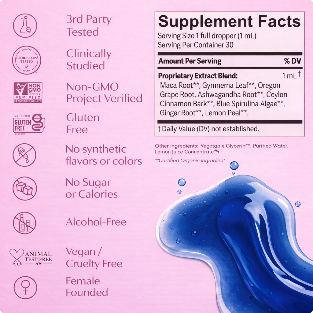 Youth Bay Blue Turn™ - Plant Based Craving & Appetite Support